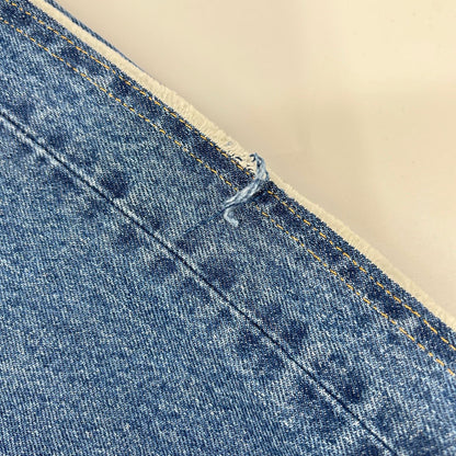 INSCRIRE アンスクリア ID-PT12 Streight Patch Different Denim/ストレート パッチ ディファレント デニム ボトムス