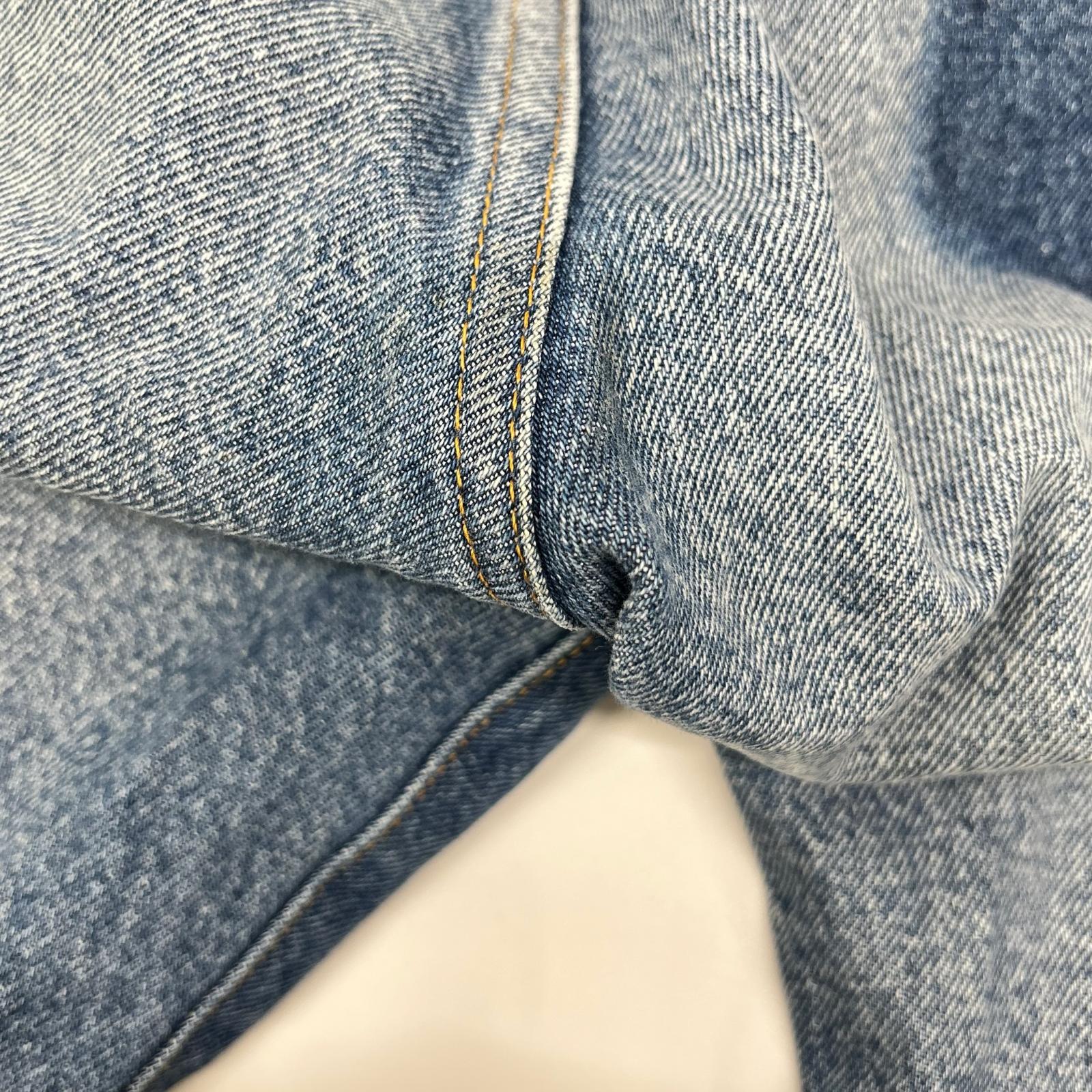INSCRIRE アンスクリア ID-PT12 Streight Patch Different Denim/ストレート パッチ ディファレント デニム ボトムス