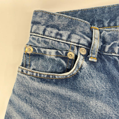 INSCRIRE アンスクリア ID-PT12 Streight Patch Different Denim/ストレート パッチ ディファレント デニム ボトムス