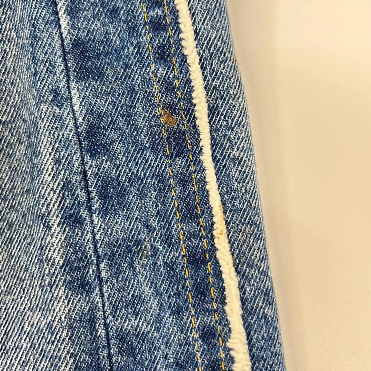 INSCRIRE アンスクリア ID-PT12 Streight Patch Different Denim/ストレート パッチ ディファレント デニム ボトムス