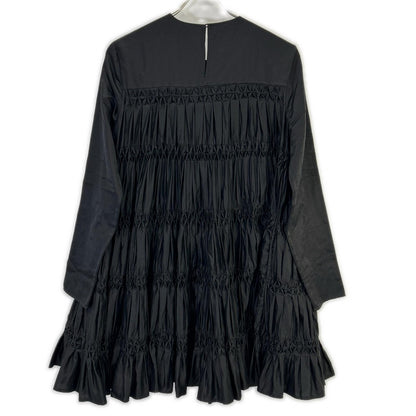 MERLETTE マーレット ブラック BODEN ティアードギャザーワンピース ワンピース