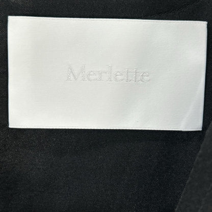 MERLETTE マーレット ブラック BODEN ティアードギャザーワンピース ワンピース