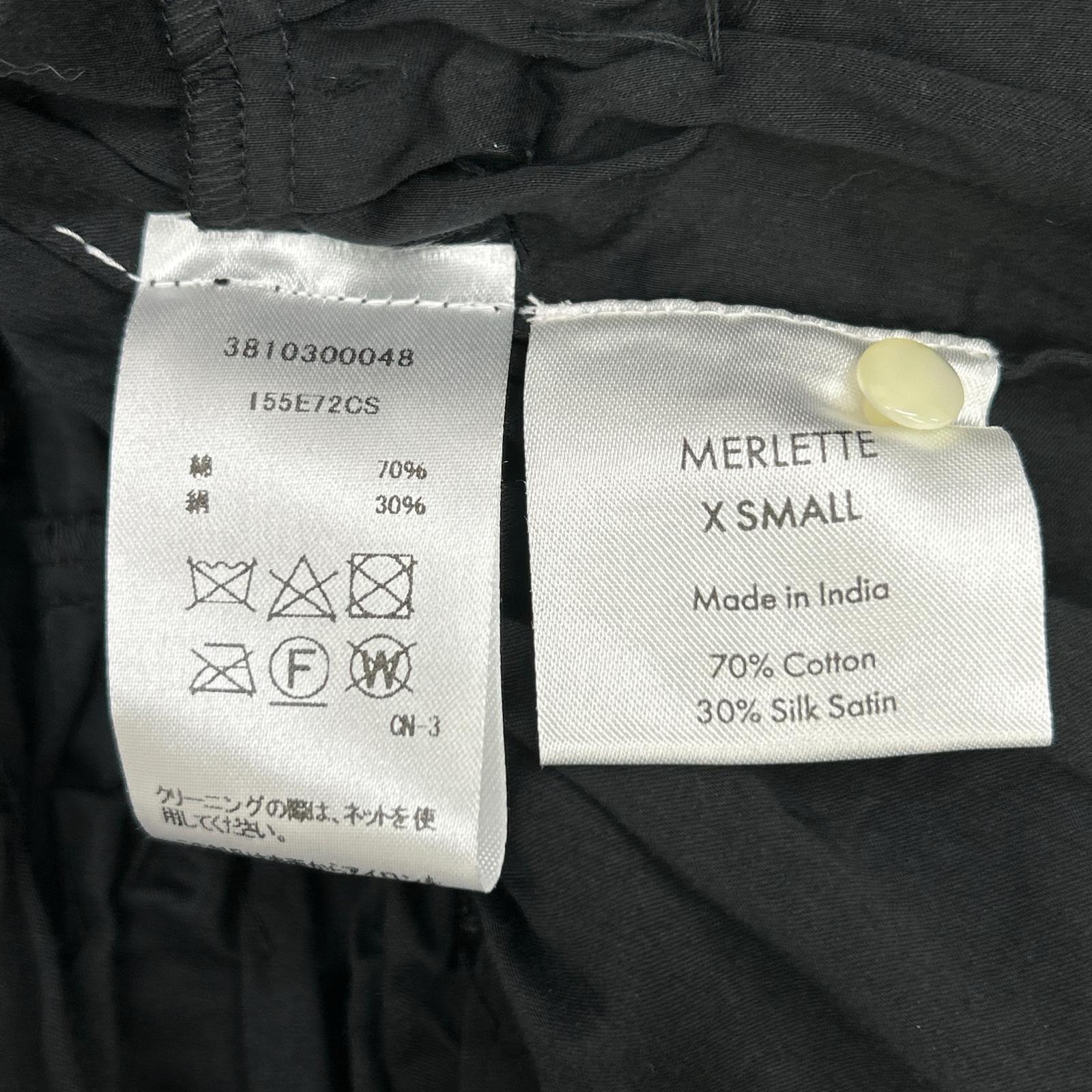 MERLETTE マーレット ブラック BODEN ティアードギャザーワンピース ワンピース