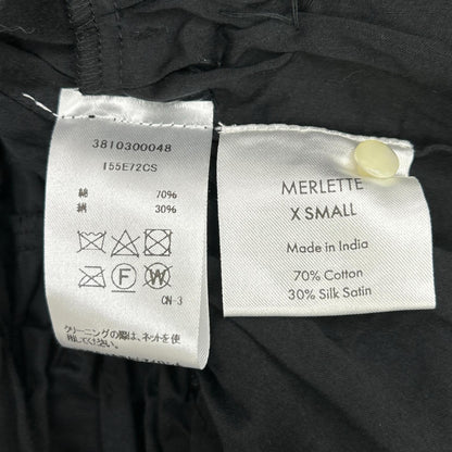MERLETTE マーレット ブラック BODEN ティアードギャザーワンピース ワンピース