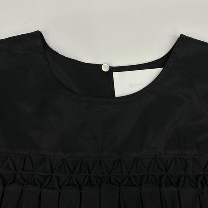 MERLETTE マーレット ブラック BODEN ティアードギャザーワンピース ワンピース