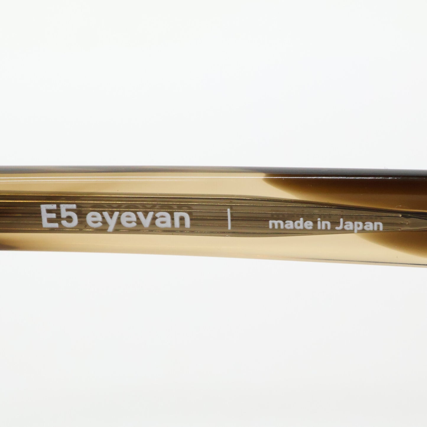 E5 eyevan イーファイブアイヴァン 【美品】p18(52) AB 度入りレンズ ウェリントン アイウェア 眼鏡