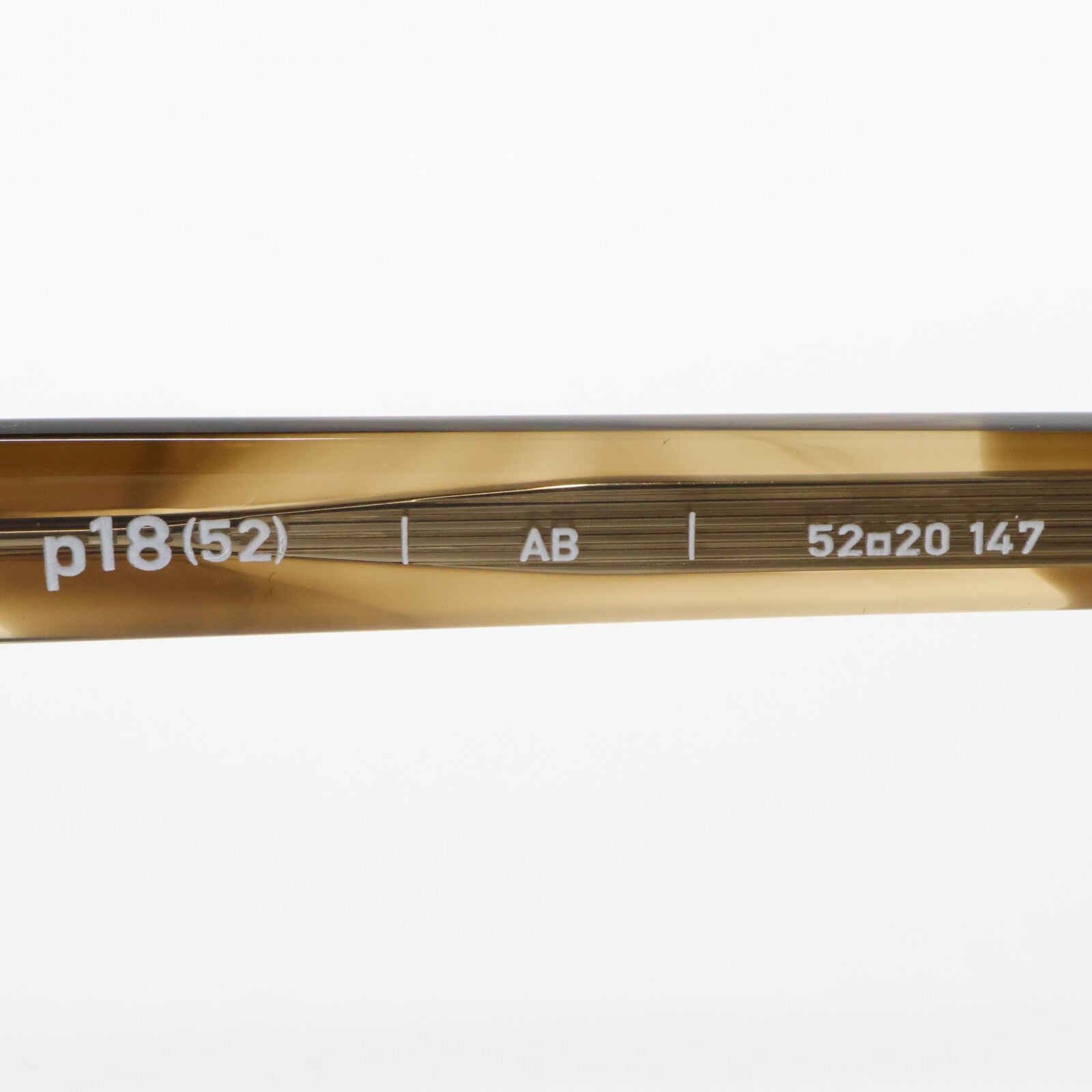 E5 eyevan イーファイブアイヴァン 【美品】p18(52) AB 度入りレンズ ウェリントン アイウェア 眼鏡