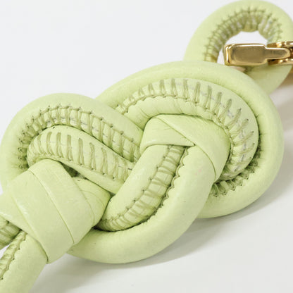 BOTTEGA VENETA ボッテガヴェネタ トライアングル ナッパレザー ノット キーリング