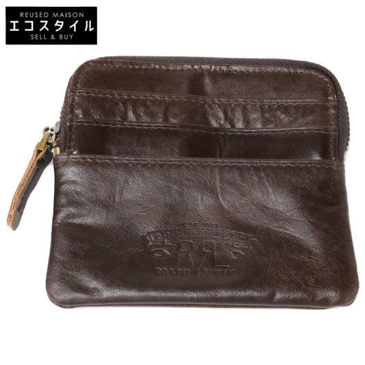 RRL ダブルアールエル 【美品】レザー カード コインケース