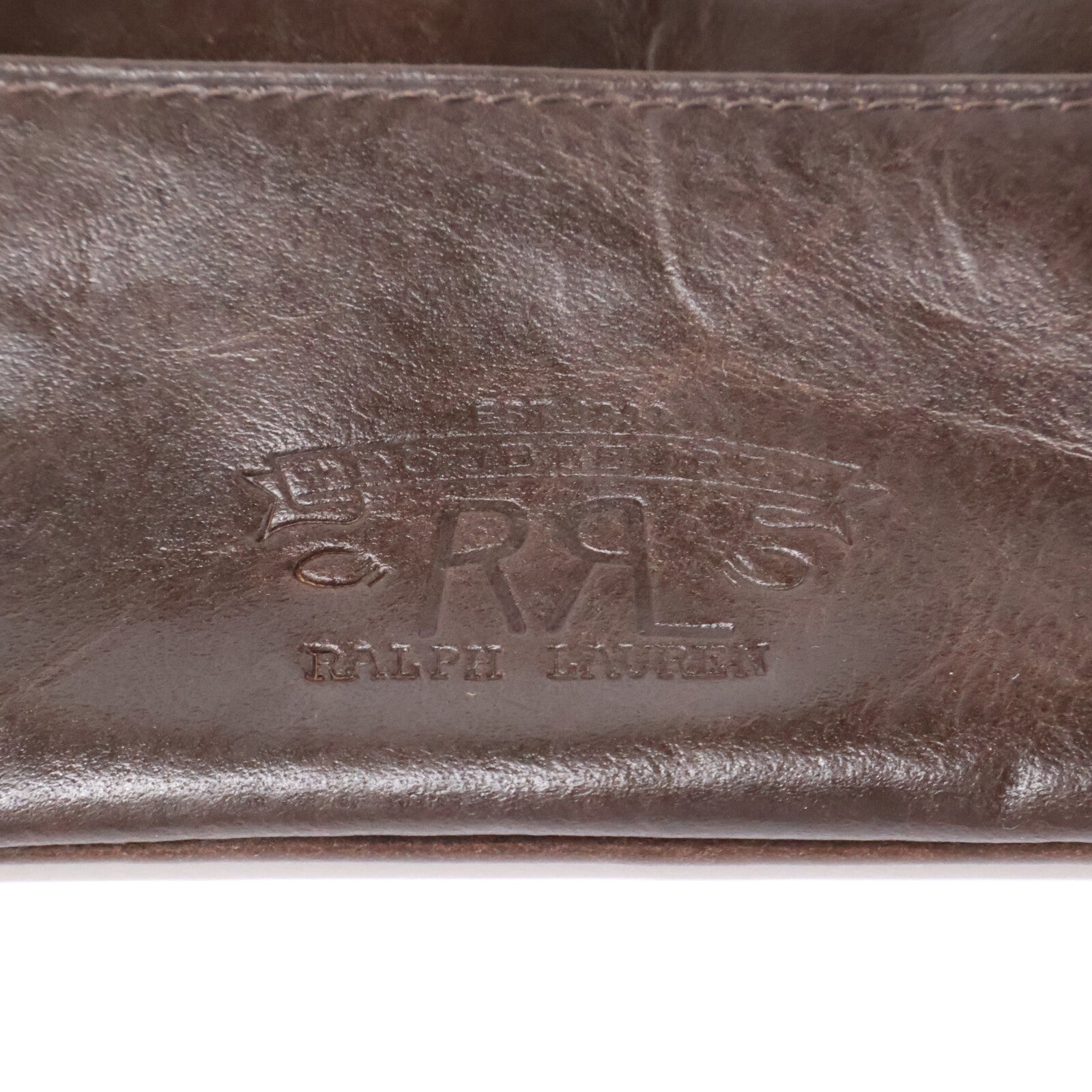 RRL ダブルアールエル 【美品】レザー カード コインケース