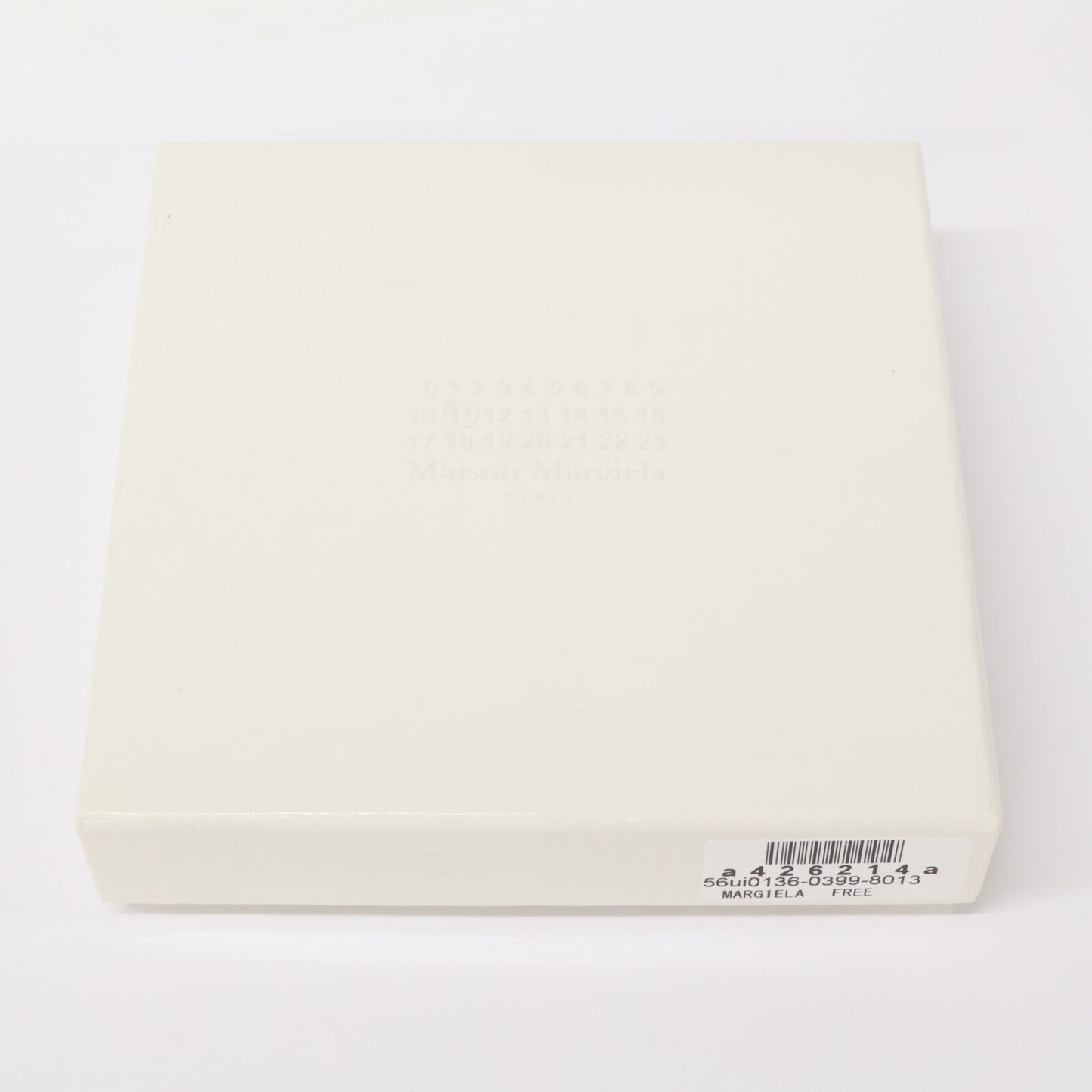 Maison margiela メゾンマルジェラ 11 S56UI0136 P0399 T8013 ZIP COMPACT TRI FOLD レザー 三つ折り財布 三つ折り財布（小銭入れあり）
