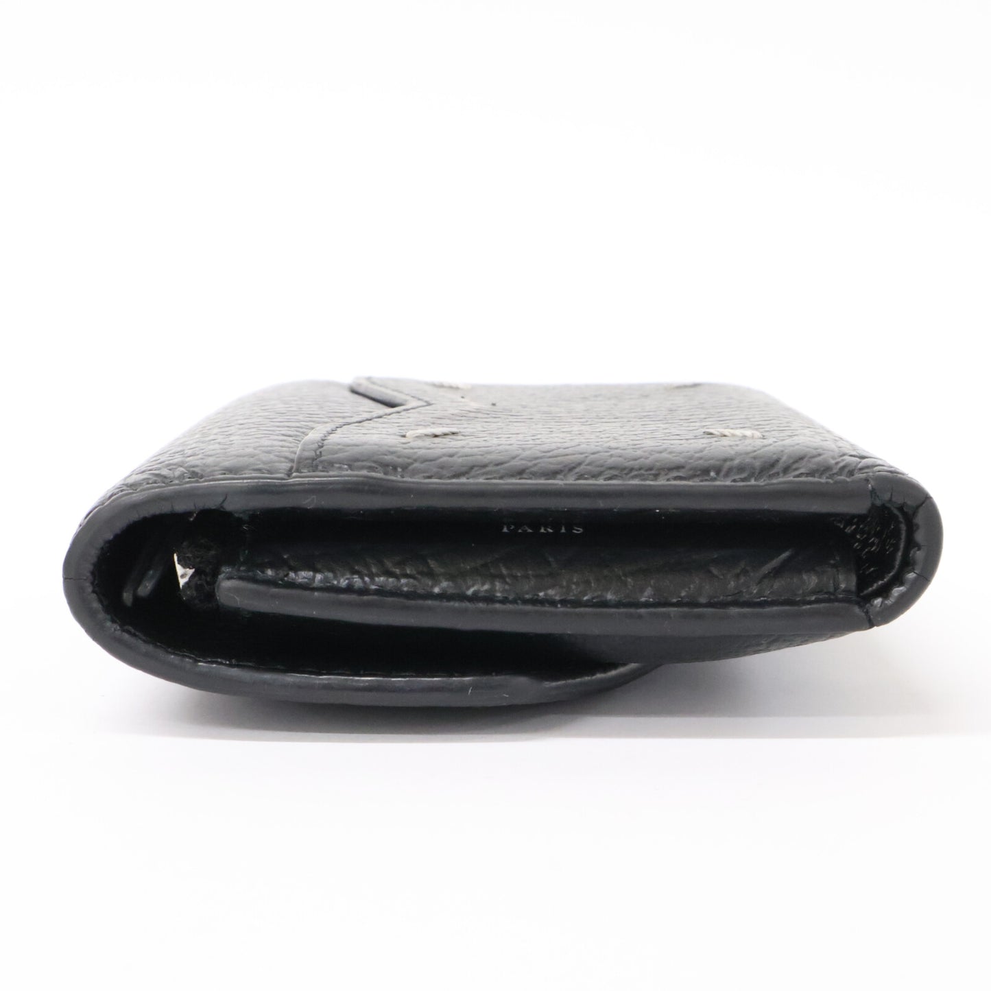 Maison margiela メゾンマルジェラ 11 S56UI0136 P0399 T8013 ZIP COMPACT TRI FOLD レザー 三つ折り財布 三つ折り財布（小銭入れあり）