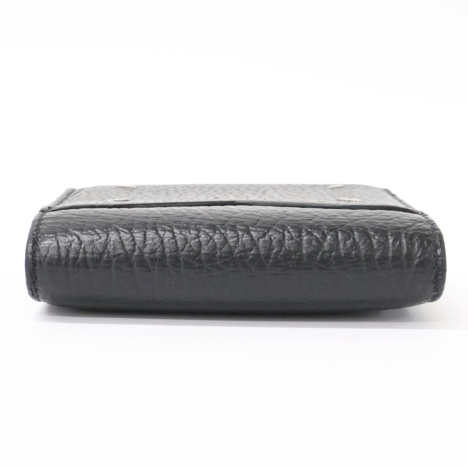 Maison margiela メゾンマルジェラ 11 S56UI0136 P0399 T8013 ZIP COMPACT TRI FOLD レザー 三つ折り財布 三つ折り財布（小銭入れあり）