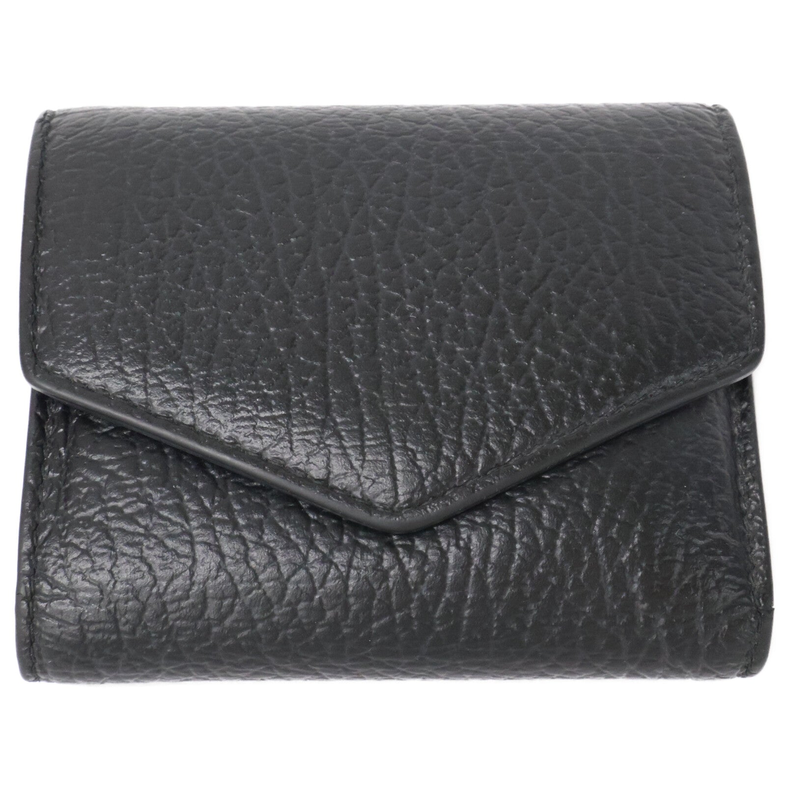 Maison margiela メゾンマルジェラ 11 S56UI0136 P0399 T8013 ZIP COMPACT TRI FOLD レザー 三つ折り財布 三つ折り財布（小銭入れあり）