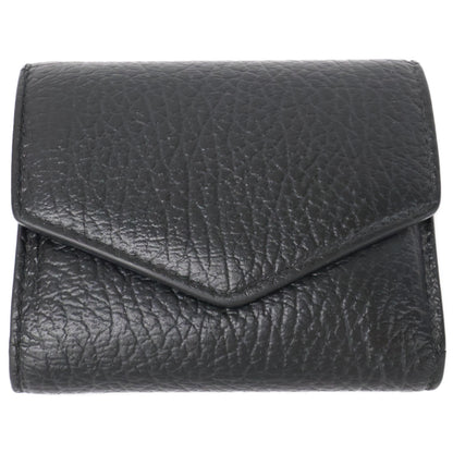 Maison margiela メゾンマルジェラ 11 S56UI0136 P0399 T8013 ZIP COMPACT TRI FOLD レザー 三つ折り財布 三つ折り財布（小銭入れあり）