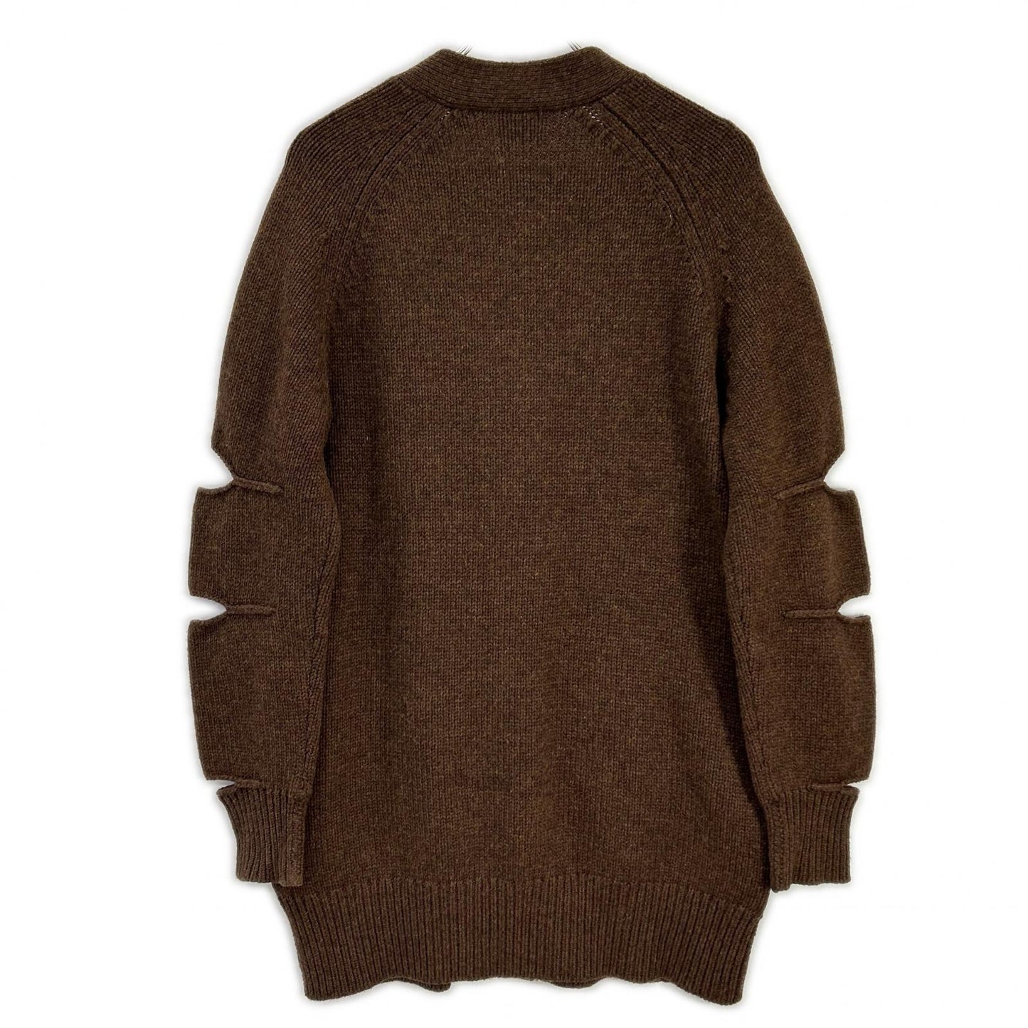 BURBERRY バーバリー 8037239 ウールアーガイル カットスリーブカーディガン　ティッシ期 トップス