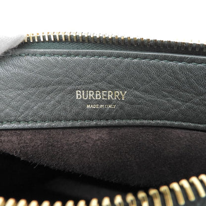 BURBERRY バーバリー 美品 スモールナイトショルダーバッグ ショルダーバッグ レディース カーフスキン グリーン 8077554 ショルダーバッグ