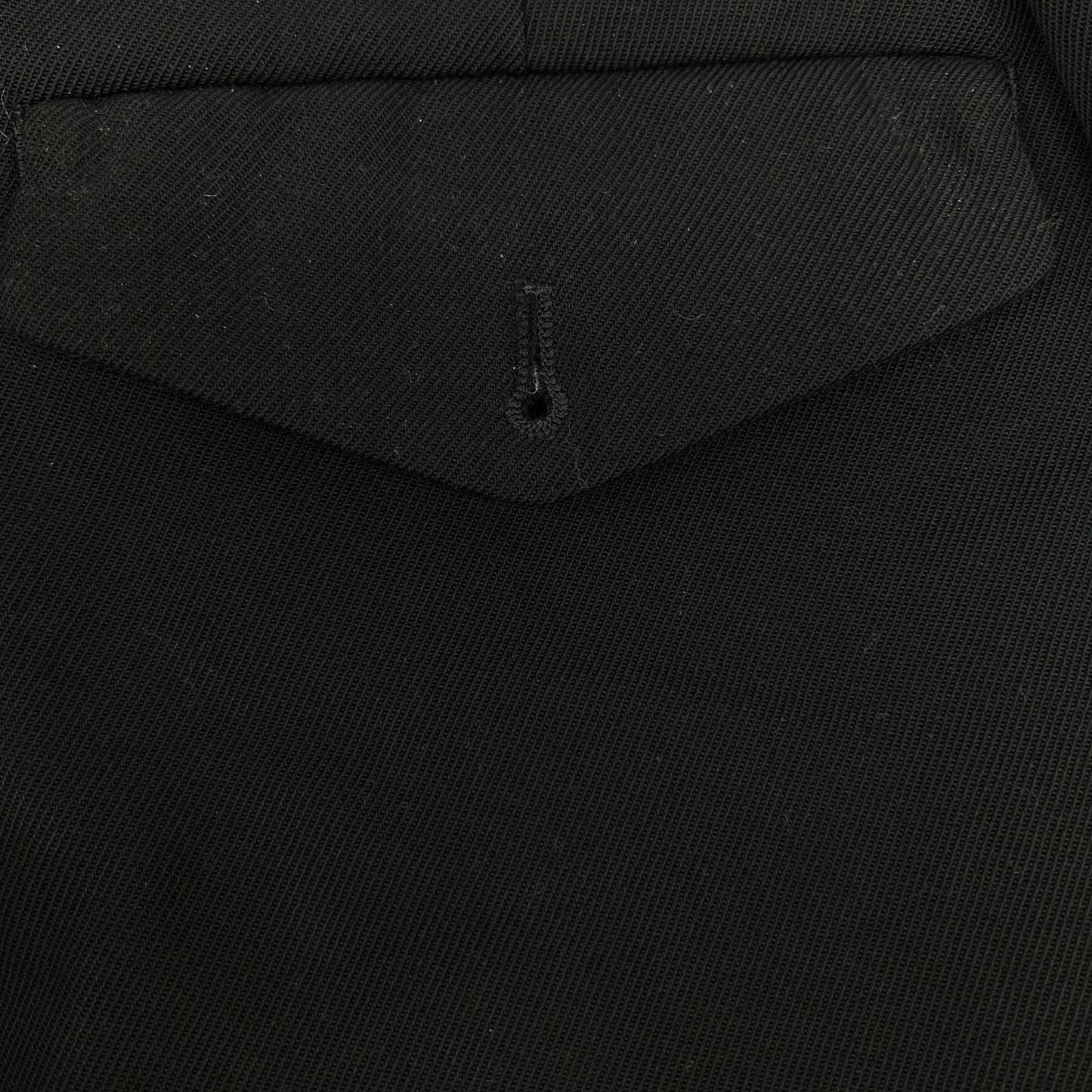 MARKAWARE マーカウエア A21C-05PT03C ブラック FLAT FRONT TROUSERS/ワンタックワイドパンツ ボトムス