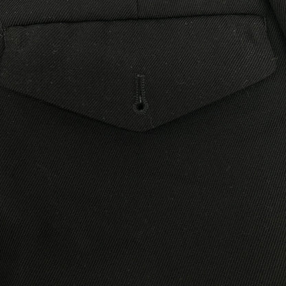 MARKAWARE マーカウエア A21C-05PT03C ブラック FLAT FRONT TROUSERS/ワンタックワイドパンツ ボトムス