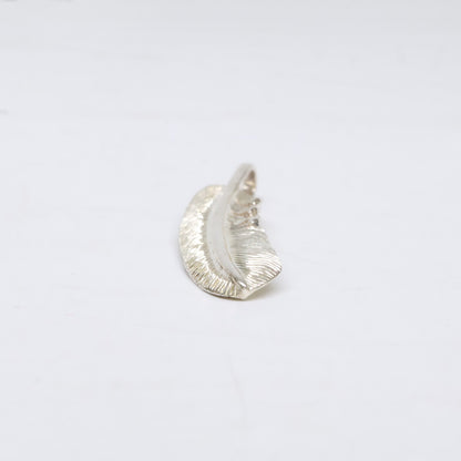 KENSHIRO ケンシロウ 【美品】SILVER 和彫りフェザー ネックレス S ペンダントトップ