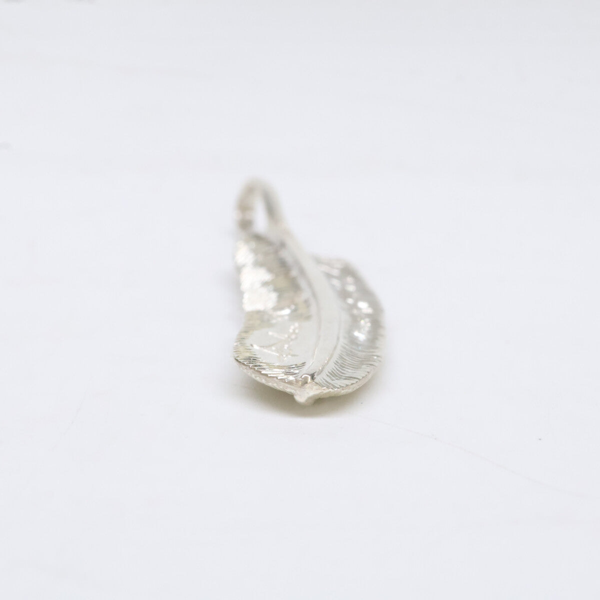KENSHIRO ケンシロウ 【美品】SILVER 和彫りフェザー ネックレス S ペンダントトップ