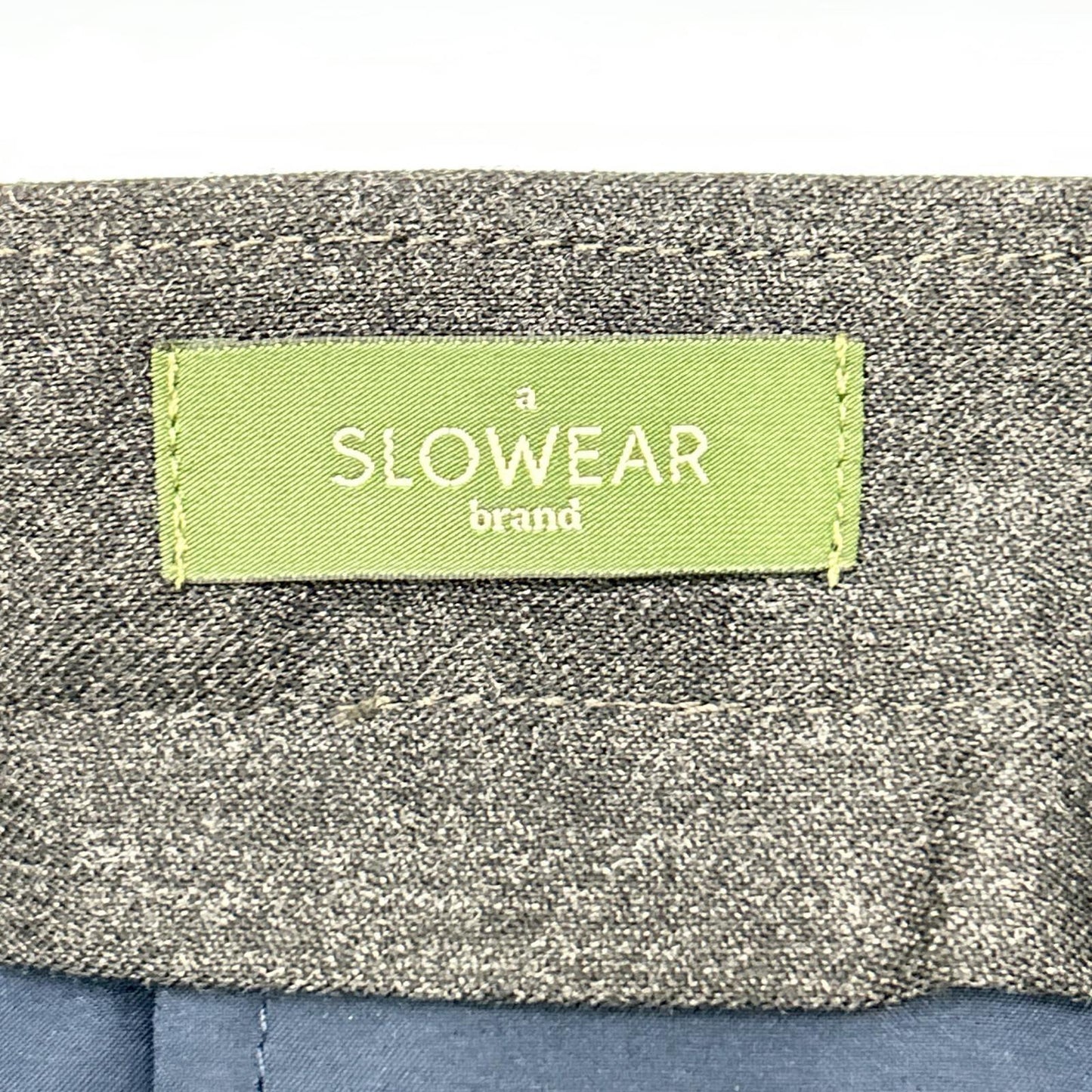 INCOTEX インコテックス チャコール ハイコンフォート SLOWEAR ワンタック ダブル スラックスパンツ ボトムス