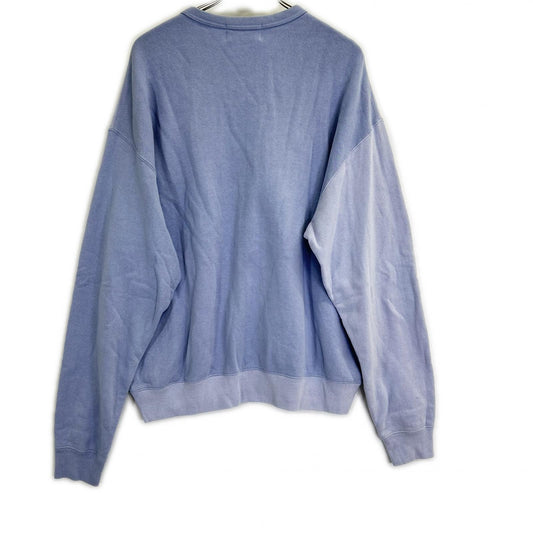 UNUSED アンユーズド US2367 パープル SWITCHING CREWNECK SWEATSHIRT 裏起毛スウェット トップス