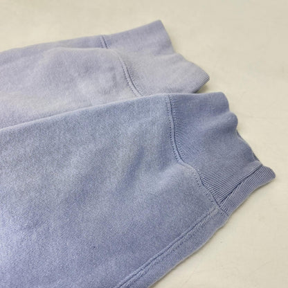 UNUSED アンユーズド US2367 パープル SWITCHING CREWNECK SWEATSHIRT 裏起毛スウェット トップス