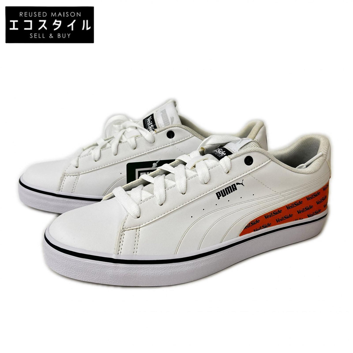 PUMA プーマ ｘVeilSide【新品同様】389908 01 V COURT VULC EB/ V コート バルク EB スニーカー シューズ