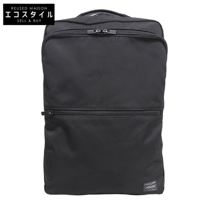 PORTER ポーター 美品 TIME タイム DAYPACK デイパック リュック メンズ ブラック 655-17875