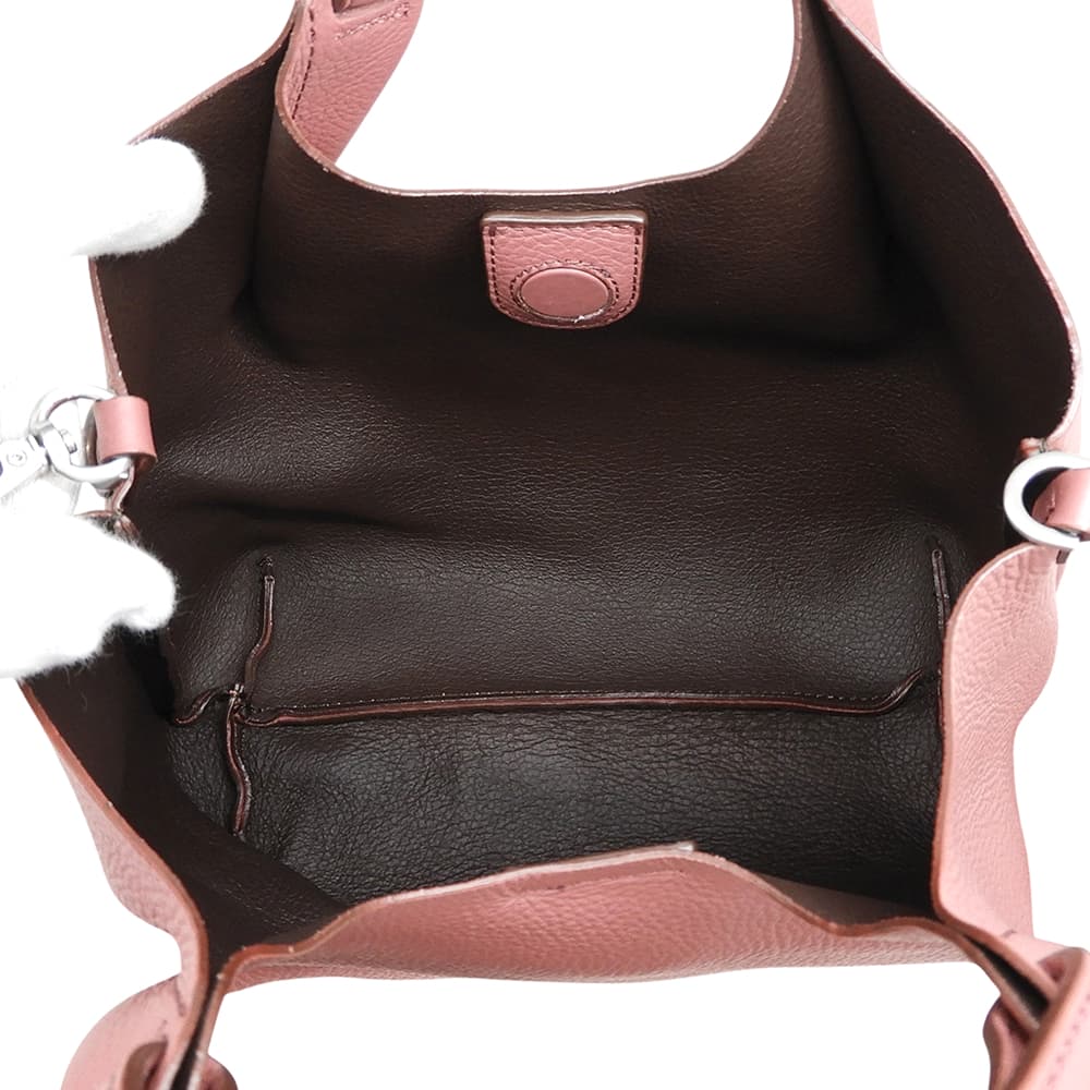 GIANNICHIARINI ジャンニキアリーニ 美品 DUA S デュア ポーチ付き 2WAYハンドバッグ ショルダーバッグ レディース ピンク BS 9719 RNGDBL ハンドバッグ