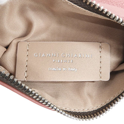 GIANNICHIARINI ジャンニキアリーニ 美品 DUA S デュア ポーチ付き 2WAYハンドバッグ ショルダーバッグ レディース ピンク BS 9719 RNGDBL ハンドバッグ