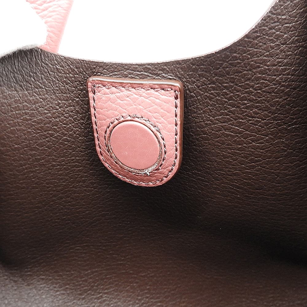 GIANNICHIARINI ジャンニキアリーニ 美品 DUA S デュア ポーチ付き 2WAYハンドバッグ ショルダーバッグ レディース ピンク BS 9719 RNGDBL ハンドバッグ