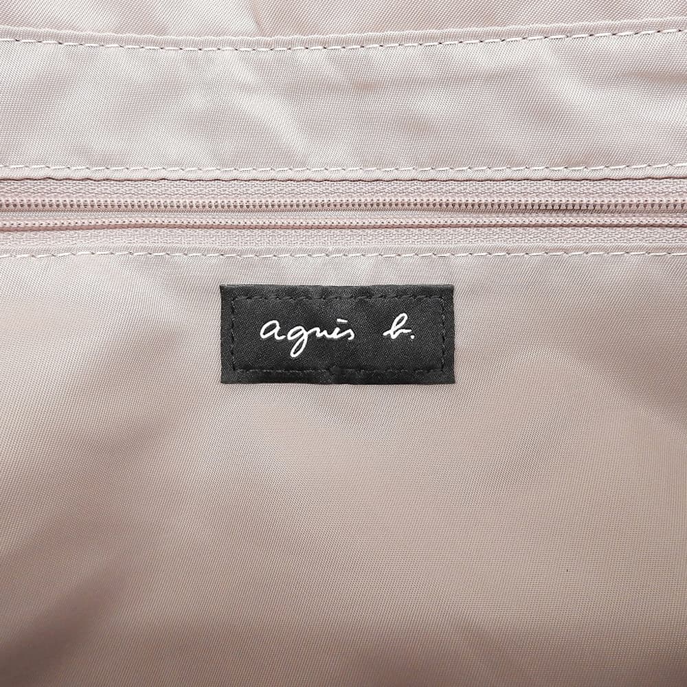 agnes b アニエスベー 美品 2WAYトートバッグ トートバッグ レディース ナイロン グレー OAS14-01 トートバッグ