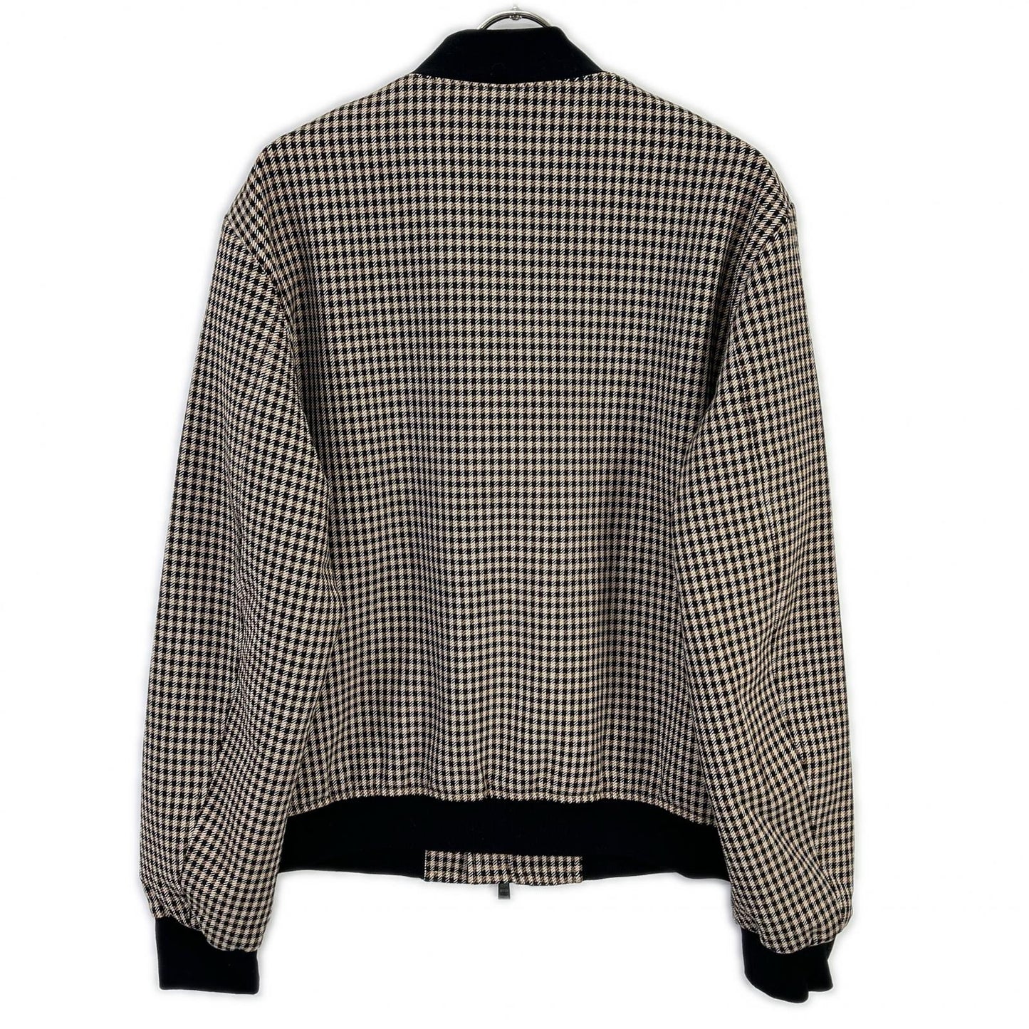 BOSS Boss Brown Gunclub Check Zip-Up Blouson Jacket