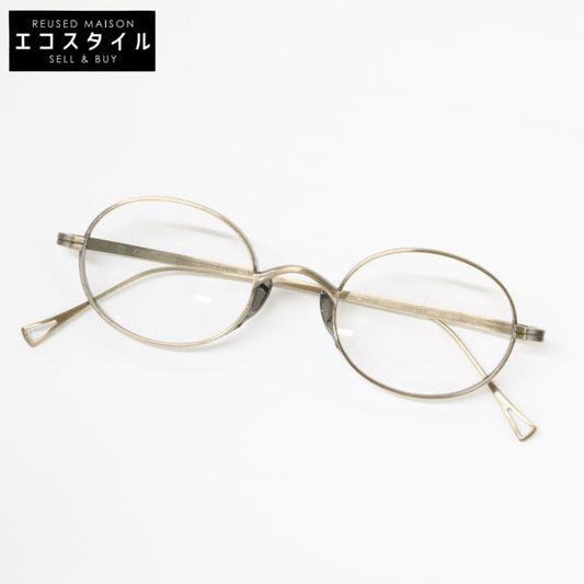KameManNen 【Excellent condition】KMN9918 AG TITANIUM oval-shaped eyewear