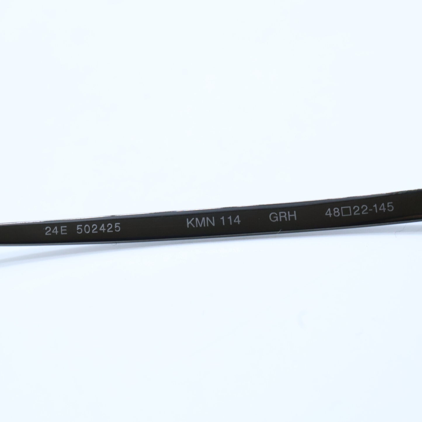 KameManNen カメマンネン 【美品】KMN114 GRH TITANIUM デモレンズ ワイドスクエアシェイプ アイウェア 眼鏡