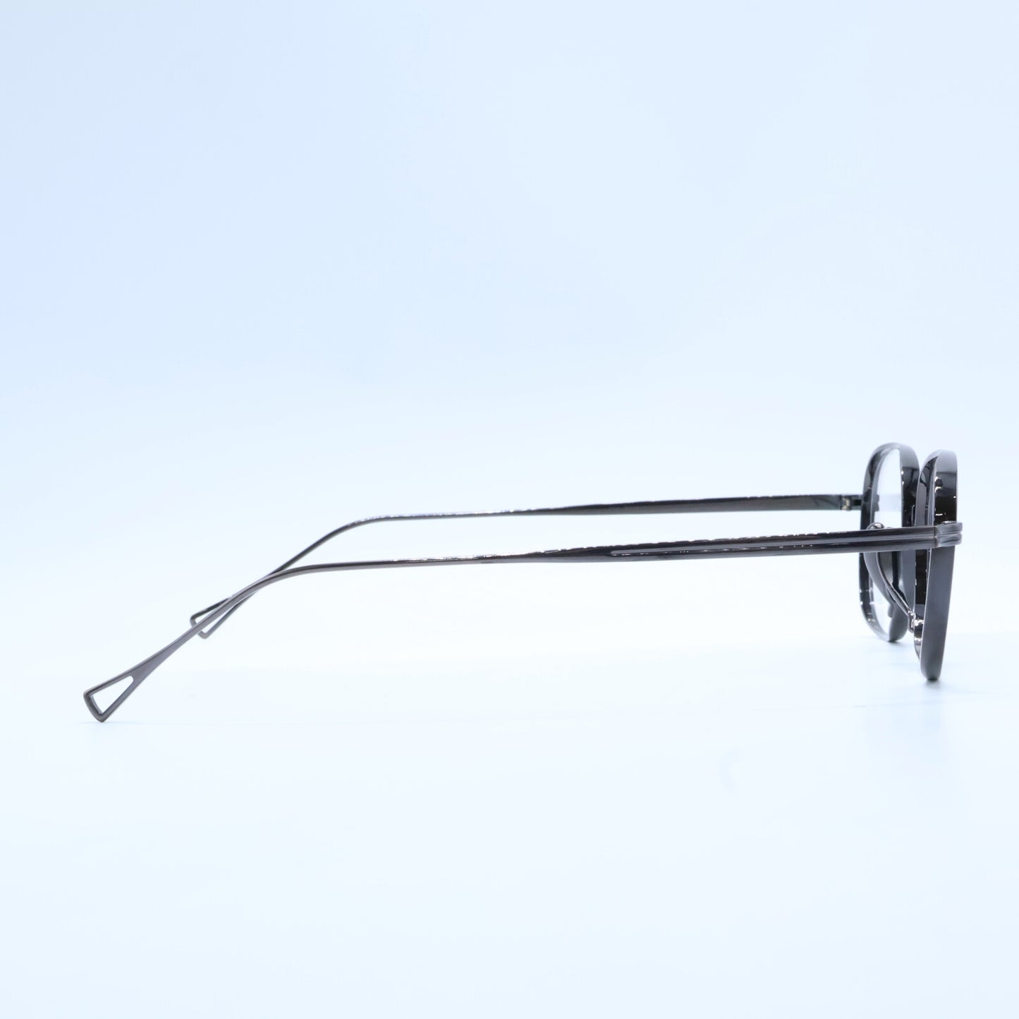 KameManNen カメマンネン 【美品】KMN114 BRH TITANIUM デモレンズ ワイドスクエアシェイプ アイウェア 眼鏡