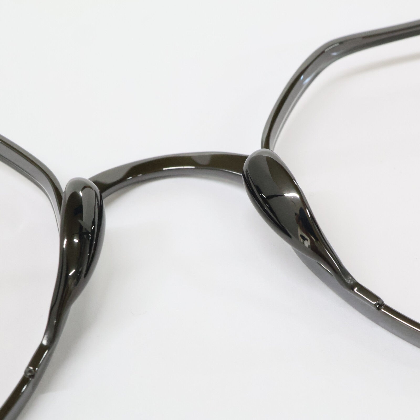 KameManNen カメマンネン 【美品】KMN152 GRH TITANIUM デモレンズ オクタゴンシェイプ アイウェア 46□23-145 KameManNen カメマンネン 【美品】KMN152 GRH TITANIUM デモレンズ