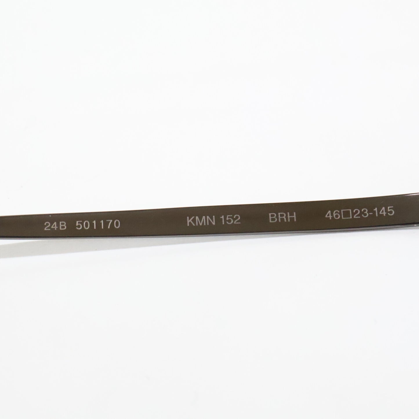 KameManNen カメマンネン 【美品】KMN152 BRH TITANIUM オクタゴンシェイプ アイウェア 眼鏡