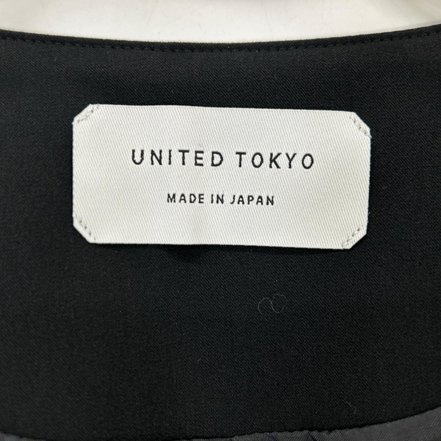UNITED TOKYO ユナイテッドトウキョウ ブラック ノーマルクリア ベルテッドベスト ベスト