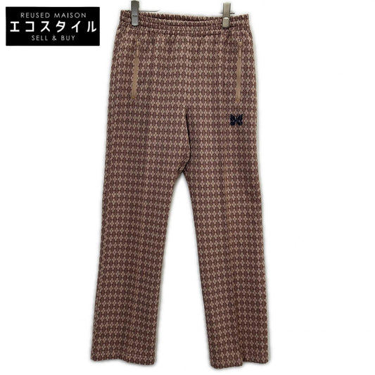 needles ニードルズ J0220 ベージュ ひし形 ペイズリートラックパンツ ボトムス