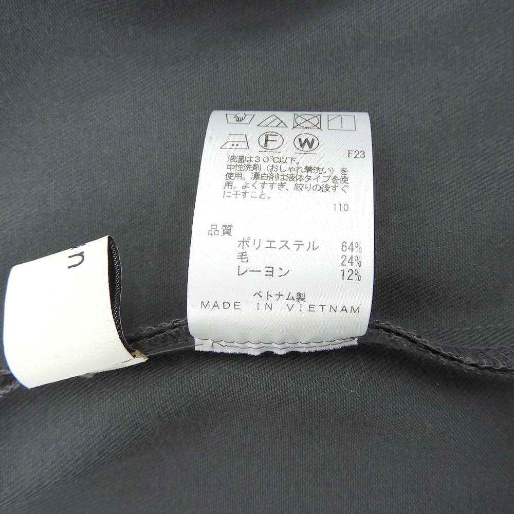 uncrave アンクレイヴ オープンカラー 比翼シャツジャケット トップス レディース グレー F トップス
