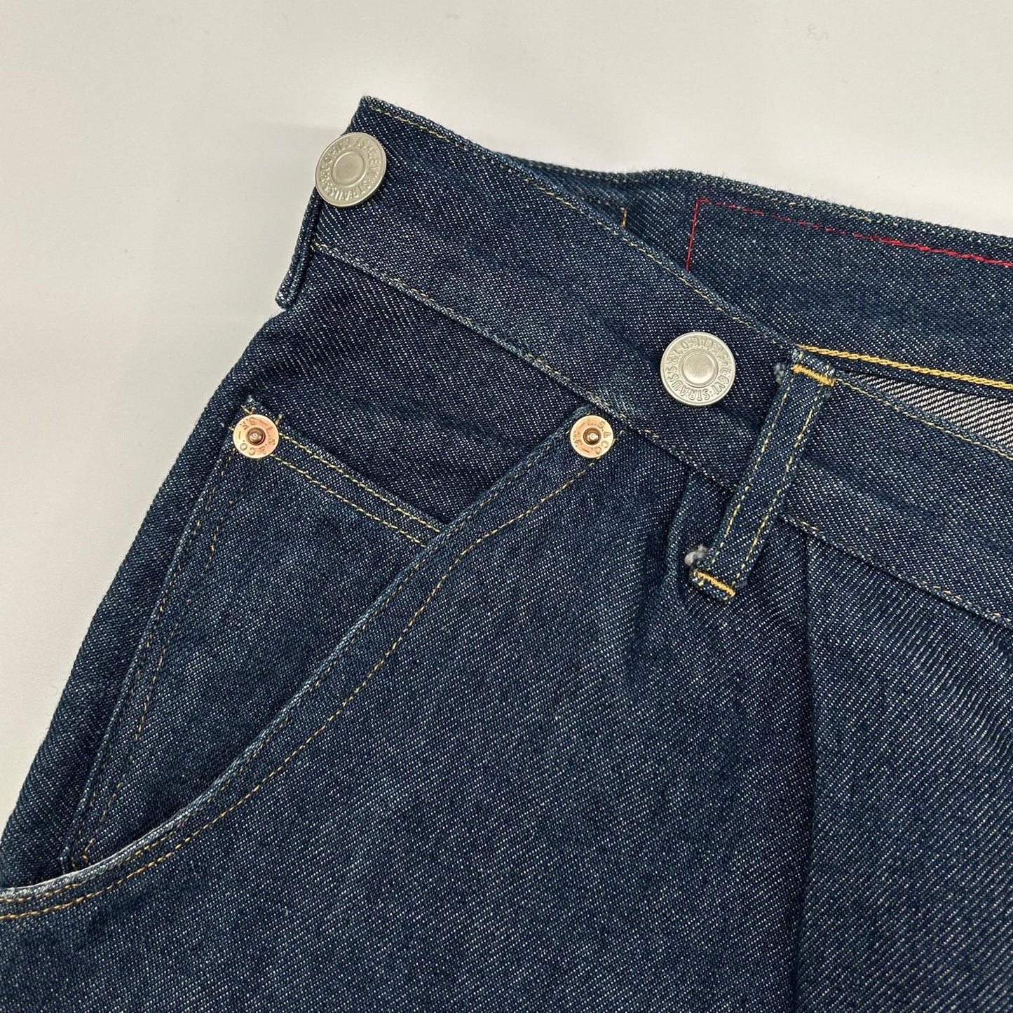 JUNYA WATANABE MAN ジュンヤワタナベマン 【×リーバイス】インディゴ バックベルト デニムパンツ ボトムス