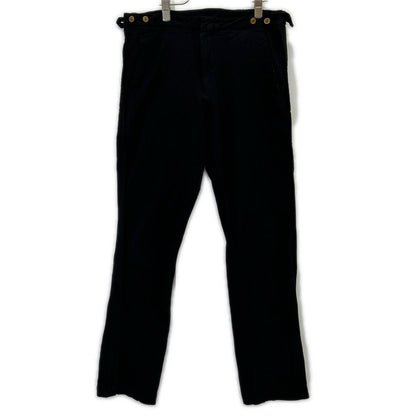 COMME DES GARCONS HOMME PLUS EVER GREEN Comme des Garçons Ever Green Black Side-Adjuster Tapered Pants Bottoms