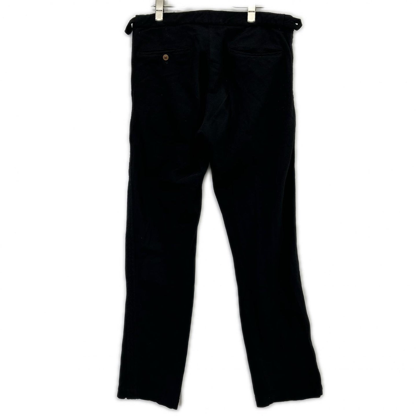 COMME DES GARCONS HOMME PLUS EVER GREEN Comme des Garçons Ever Green Black Side-Adjuster Tapered Pants Bottoms