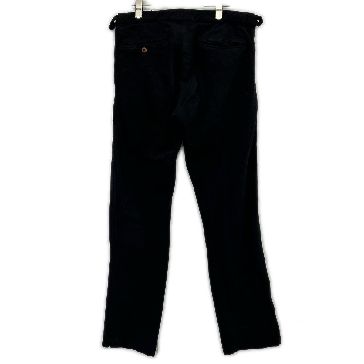 COMME DES GARCONS HOMME PLUS EVER GREEN Comme des Garçons Ever Green Black Side-Adjuster Tapered Pants Bottoms