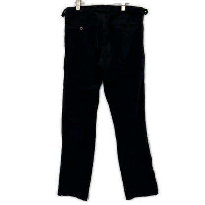 COMME DES GARCONS HOMME PLUS EVER GREEN Comme des Garçons Ever Green Black Side-Adjuster Tapered Pants Bottoms