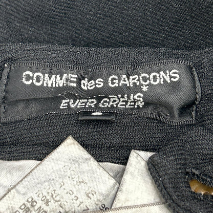 COMME DES GARCONS HOMME PLUS EVER GREEN Comme des Garçons Ever Green Black Side-Adjuster Tapered Pants Bottoms