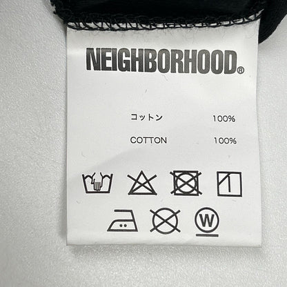 NEIGHBORHOOD ネイバーフッド ブラック Nbhdロゴプリント ショートスリーブカットソー トップス